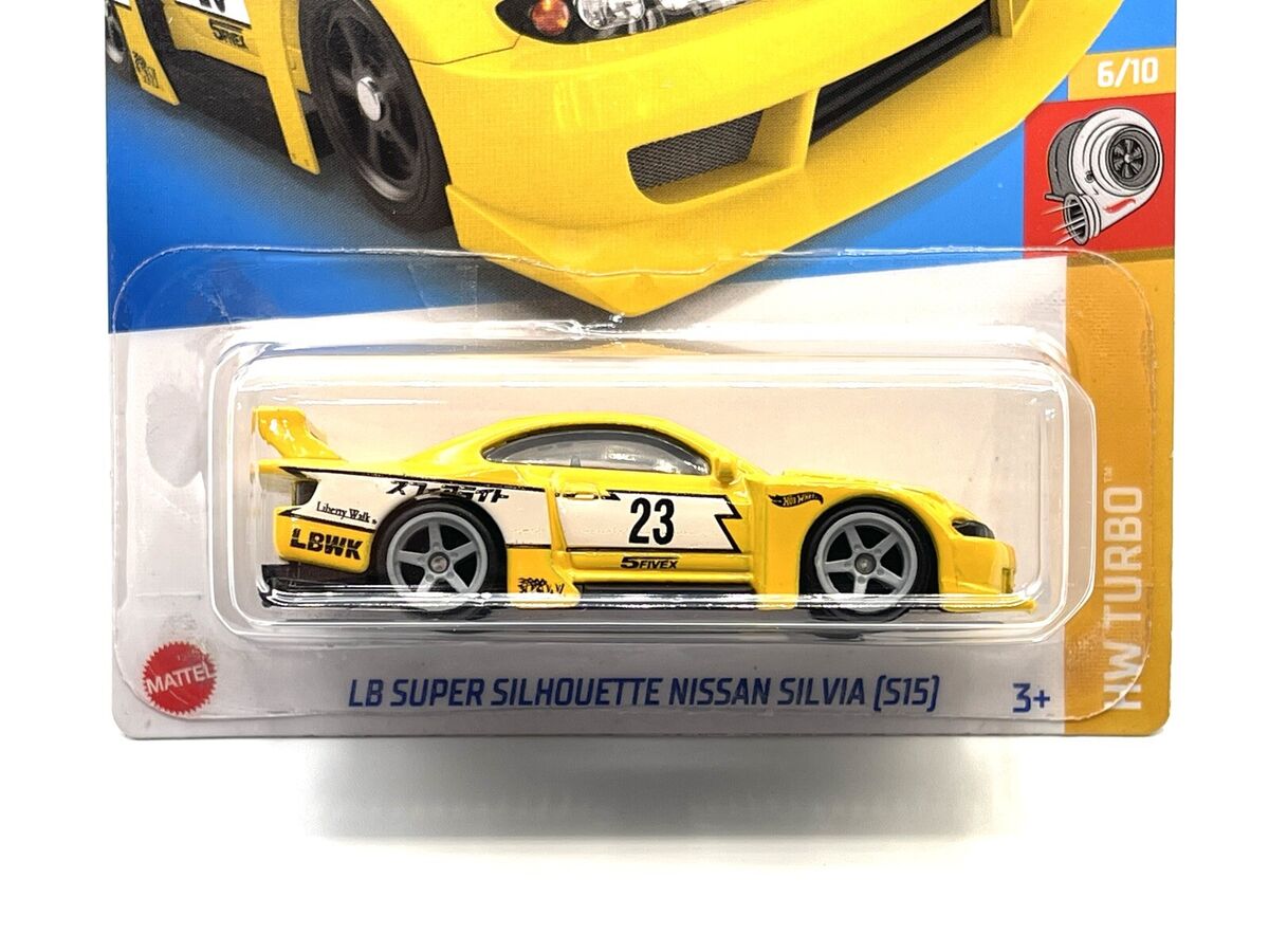 Hot Wheels Liberty Walk LBWK (yellow) Nissan Silvia (S15 Hot Wheels Liberty Walk LBWK (yellow) Nissan Silvia (S15
