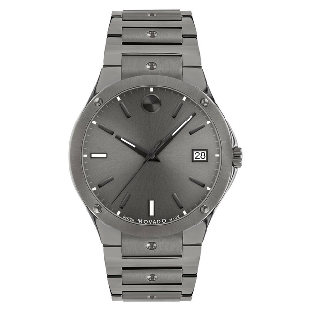 Movado SE 41mm Grey Stainless Steel 