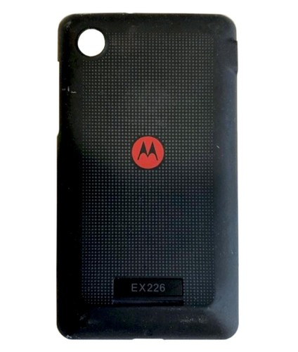 GENUINE Motorola EX225 BATTERY COVER door BLACK cell phone back panel