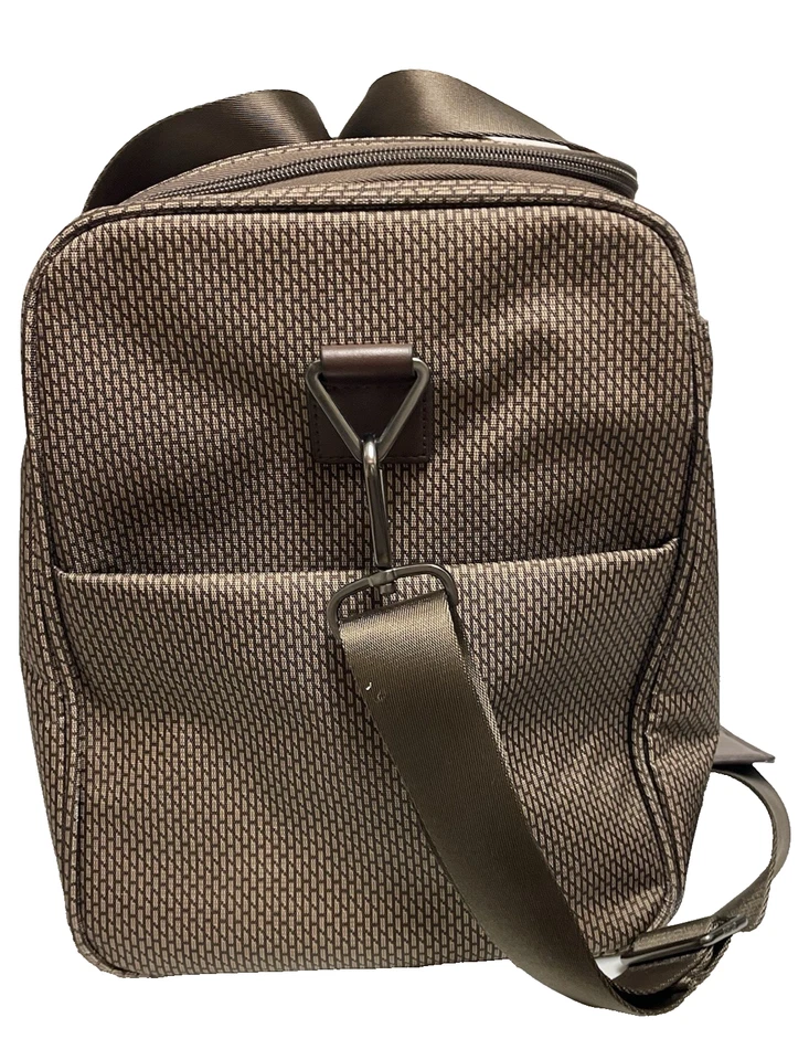 HARTMANN Century Travel Mocha Monogram Carry on or Weekender Duffel Bag - Image 2 of 4