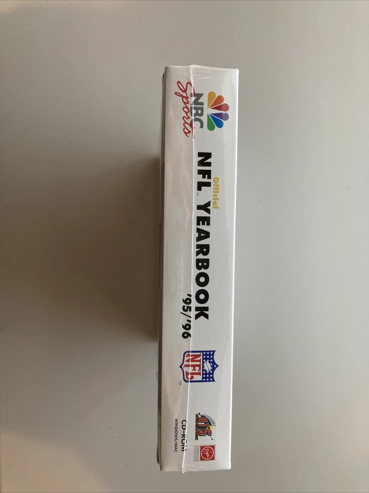 NBC Sports Oficial NFL Anuario PC CD-Rom '95 / '96 PC Juego (1995) - Nuevo Precintado Foto 3 de 4
