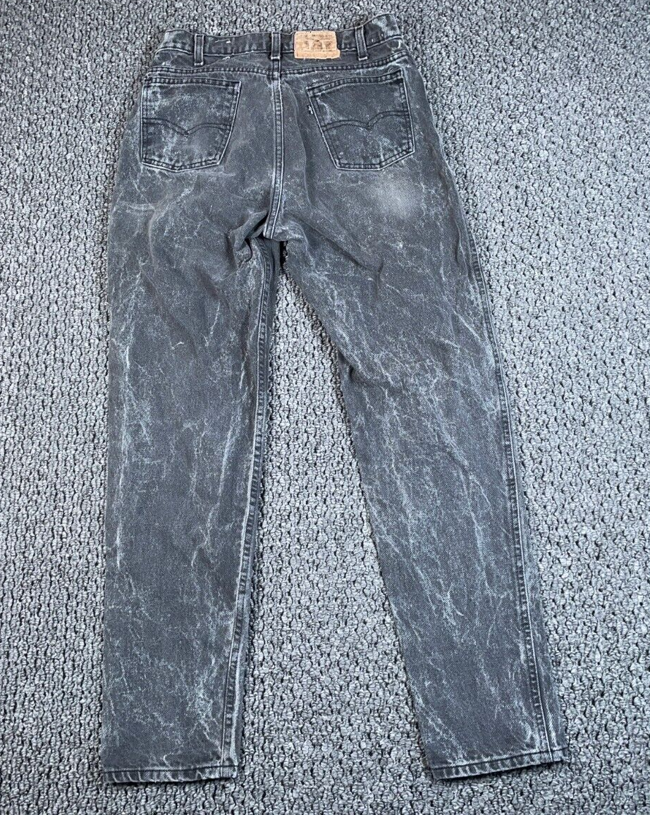 VTG 90s Levi's 40550 Acid Wash Tapered Leg Jeans Men's 30 x
