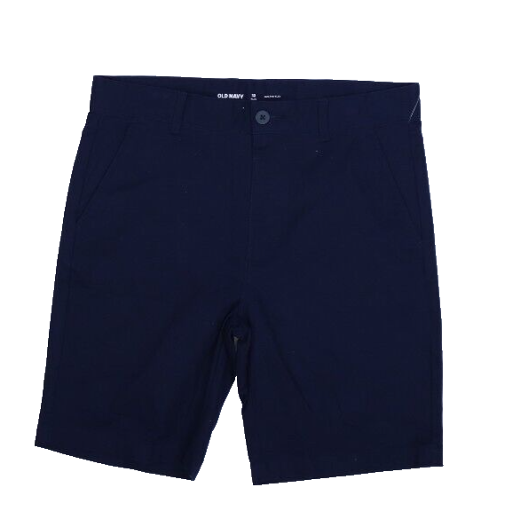 Old Navy Knee Length Twill Shorts In The Navy Blue Soft Cotton
