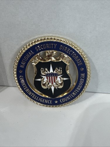 RARO EE. UU. NCIS Centro de Alerta de Amenazas Múltiples MTAC Agente Especial Desafío Moneda Nueva - Imagen 3 de 8
