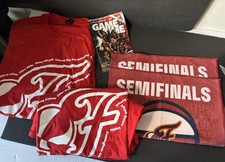 Indiana Fever WNBA 2025 Semi Finals Playoff 2 T-shirts , 2 Towels, Game Program