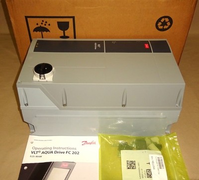 Danfoss 134X8042 VLT AQUA Drive FC-202P7K5T4E66H2XXC3SXSXXXXAXBXCXXXXDX NEW