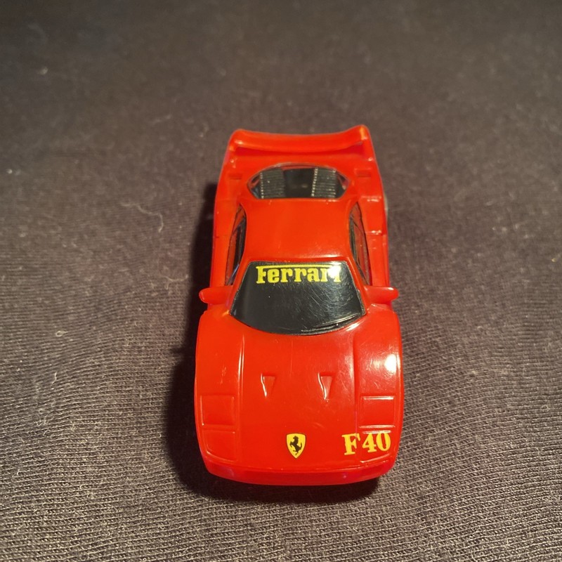 Tyco Electric HO Scale Slot Car. Ferrari F40, FAST Speed.