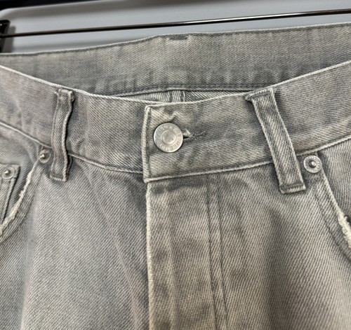 Vintage 90s Helmut Lang Archive Faded Denim Pants Jeans Embroidered Size 32 - Picture 5 of 14