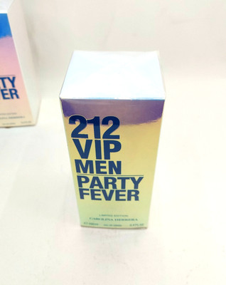 Carolina Herrera 212 Vip Party Fever For Men Eau De Toilette 100 ML Spray Sealed