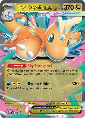 PSA 10 MEGA Dragonite ex MA 232/193 M2a MEGA Dream ex Pokemon Card