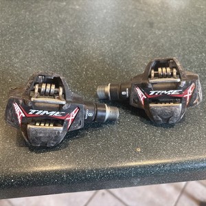 Time ATAC XC 8 XC8 Carbon Clipless Mountain Bike Pedals Black Red