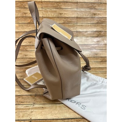 Michael Kors Junie Medium Pebbled Leather Backpack Truffle 30T8TX5B2L NWT Michael Kors Junie Medium Pebbled Leather Backpack Truffle  main image 3
