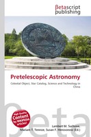 Lambert M. Surhone (U. A.) | Pretelescopic Astronomy | Taschenbuch | Englisch