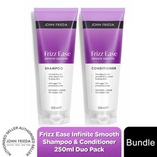 Image of John Frieda Frizz Ease Infinite Smooth Shampoo & Conditioner 250ml Duo