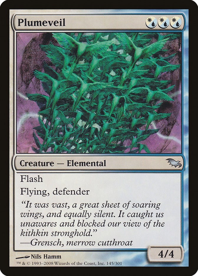 Shadowmoor Plumeveil MTG Magic the Gathering NM