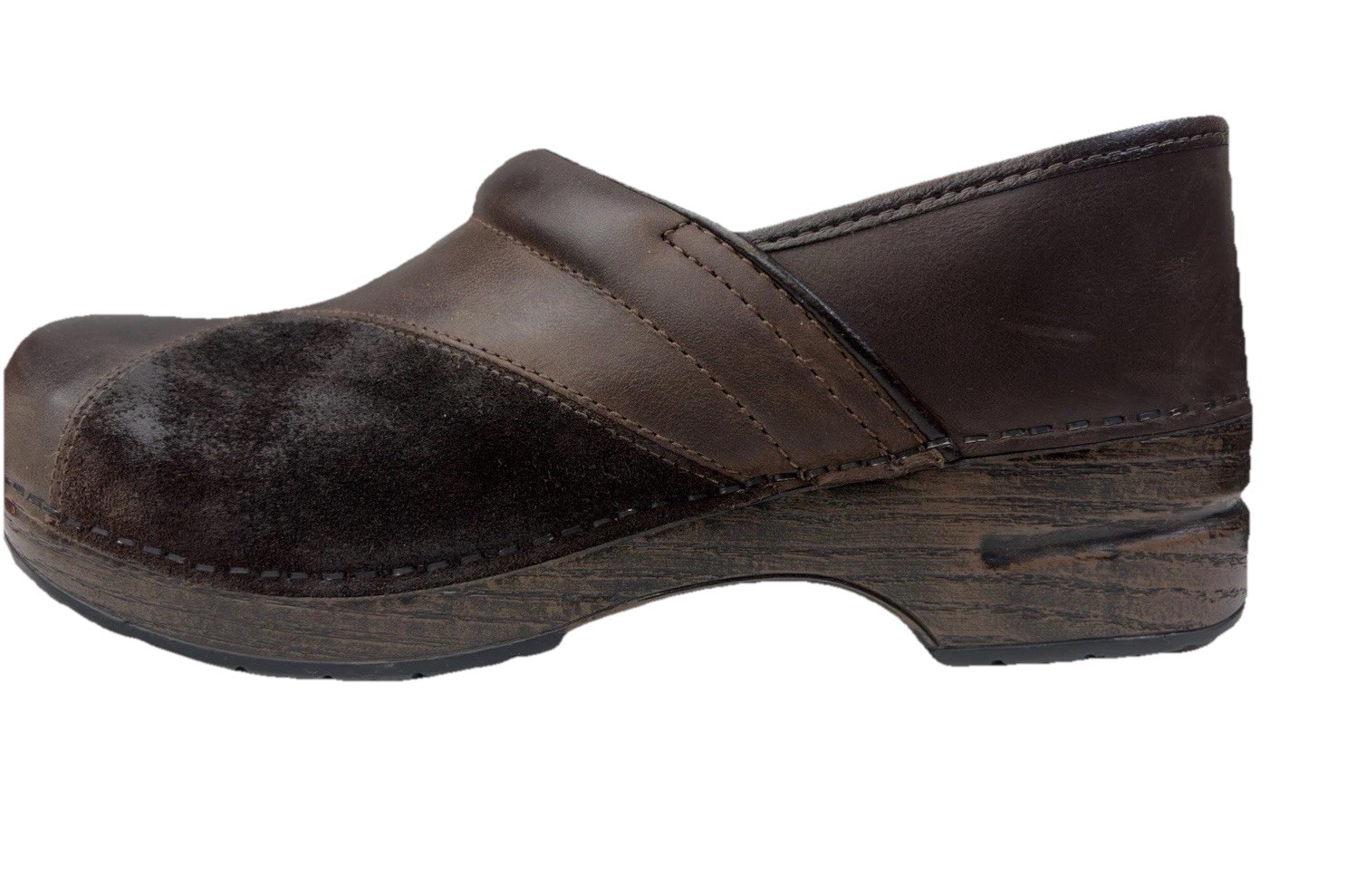 Dansko Patchwork Brown Leather Clogs 42 US 10.5-1… - image 11
