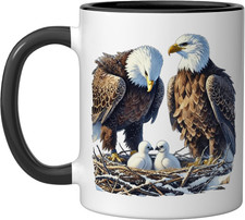 кружки Bald Eagle Family Shirt Two
