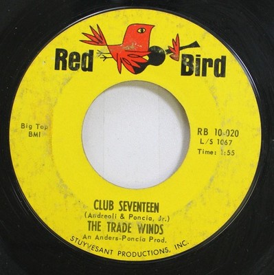 50'S & 60'S 45 The Trade Winds - Club Seventeen / New York'S A Lonely Town On Re