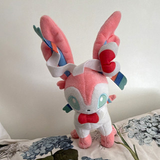 Sylveon Plush Soft Toy Pink & White 2018 Pokémon