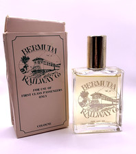 VERY RARE Vintage BERMUDA RAILWAY CO Cologne ...