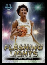 Julian Phillips 2022-23 Bowman U Best FLASHING LIGHTS #FL-16 Tennessee ROOKIE