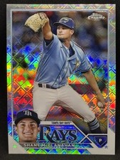 Shane McClanahan 2023 Topps Chrome #169 Logofractor - Rays