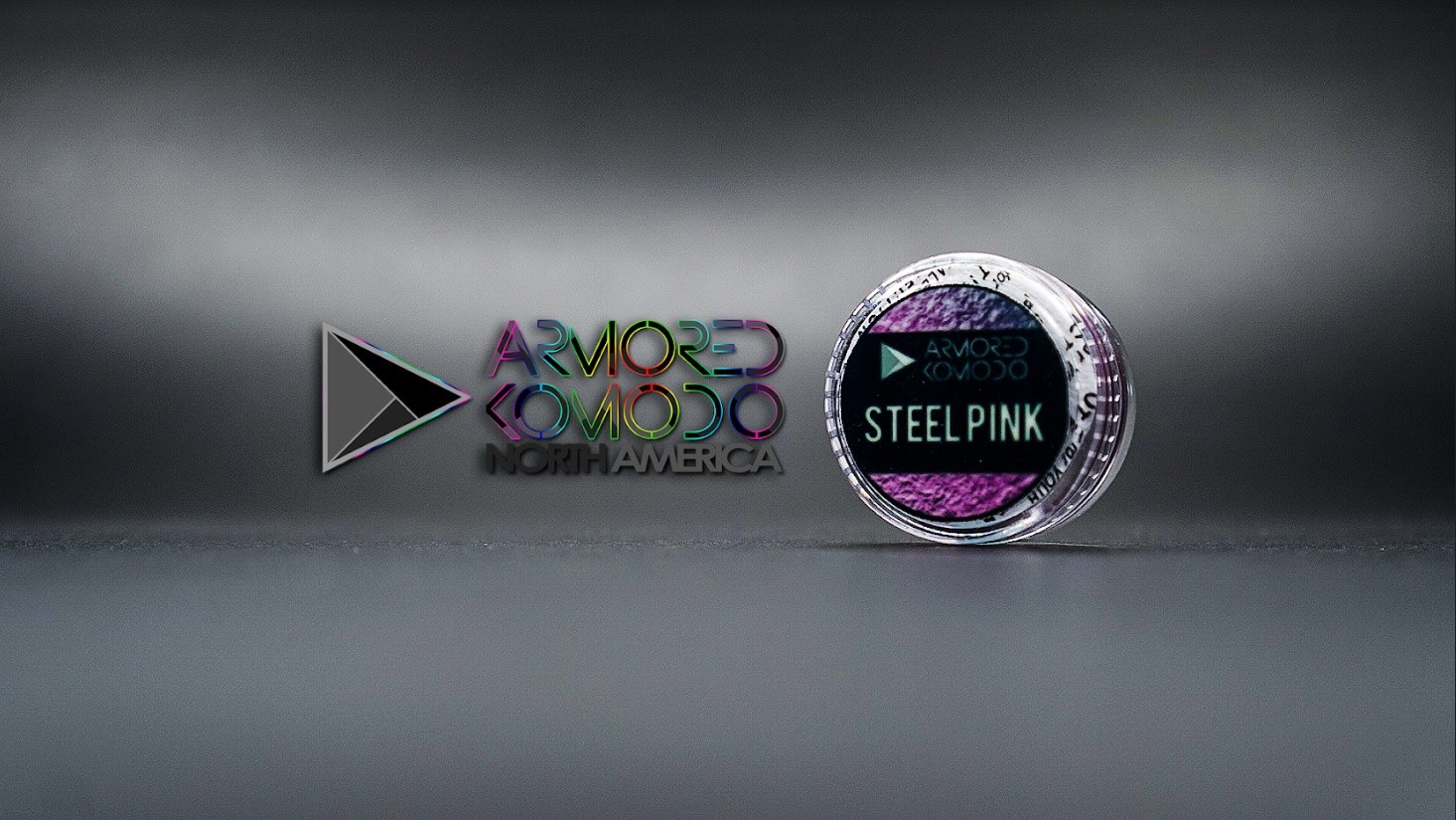 Бронированная сталь Komodo Basic Chromaflair с розовым пигментом, США, Продавец