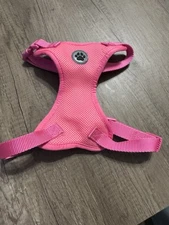 Vibrant Life Mesh Adjustable, Reflective Dog Harness, Pink,  Medium Paw NWOT
