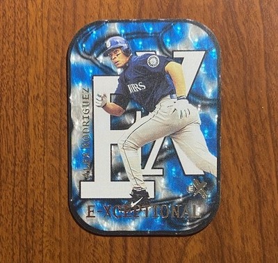 2000 Fleer Skybox E-X E-Xceptional #7 Alex Rodriguez Blue Die Cut /250 Mariners