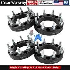 4pcs 1.5 Wheel Spacers 8x6.5 14x1.5 For Chevy Silverado Gmc Sierra 2500 3500 Hd