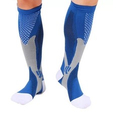 UNISEX NHS COMPRESSION FLIGHT SOCKS TRAVEL ANTI SWELLING FATIGUE SPORT STOCKINGS