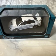 Epoch 1/43 Mitsubishi Lancer Evolution VI 7 Lancer Evo MTECH White