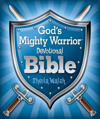 God's Mighty Warrior Devotional Bible - hardcover Walsh, Sheila