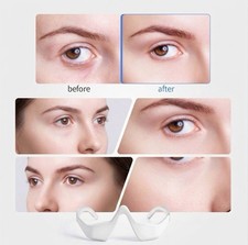 Microcurrent EMS Eye Massage Dark Circles Puffiness Wrinkles Portable Beauty