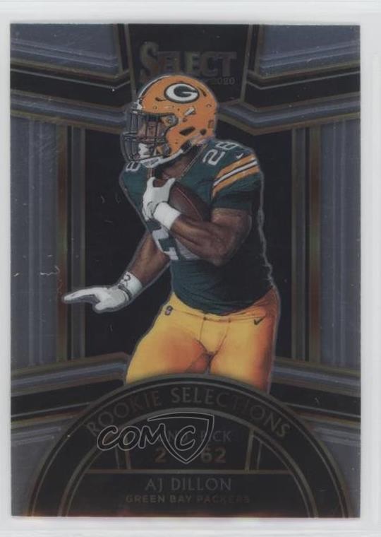 2020 Panini Select Rookie Selections AJ Dillon #RS-23 0bt4