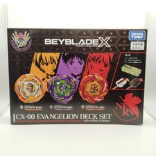 TAKARATOMY MALL EVANGELION STORE Limited BEYBLADE X CX-00 Evangelion Deck Set