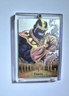 1995  Marvel Metal - Silver Flasher - Thanos - #19 - Pack Fresh - CLEAN!