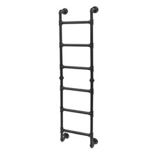 Échelle lit superposé échelle murale loft grenier échelle 150 kg/330,69 lb 6 étapes