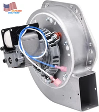 Replacement A-E-027 Combustion Blower Fan with Housing for Breckwell