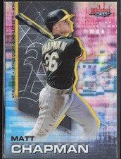 2021 Bowman's Best Matt Chapman #17 Oakland Athletics