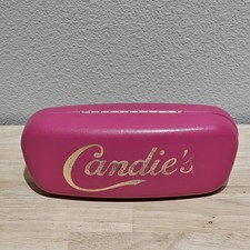 Candies 6" Pink Eyeglasses Case Hard Shell