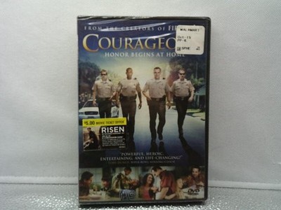 Courageous DVD 2012 Alex Kendrick Special Features Christian Film PG-13