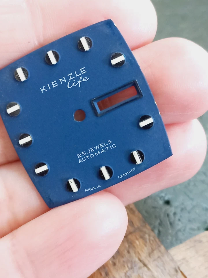 Kienzle Life Dial Dial Blue Square 25 Jewels Automatic - Image 3 of 4
