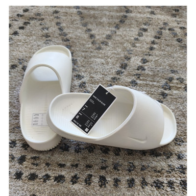 Nike Calm Slide Unisex Badelatschen Sandalen Weiß EU 39 US 8 FD4116 100
