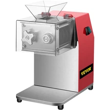 Commercial Meat Cutting Machine, 551 Lbs/H 850W Meat Shredding Machine, Red