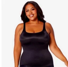 RUBY RIBBON SIMPLY SMOOTH CAMI #3072 NEW! Size 40 Black