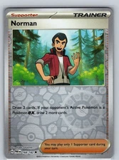 Norman 168/182 Reverse Holo Uncommon SV04: Paradox Rift NM