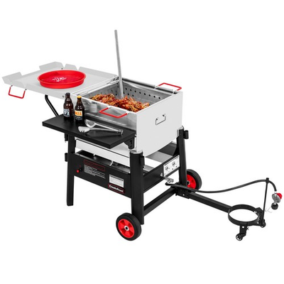 #ad Creole Feast 90 QT Crawfish Boiler Outdoor Stove Propane Gas Seafood Cooker $599.99