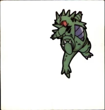Pokemon Japanese Daiichi Pan Bread Seal Sticker Tyranitar