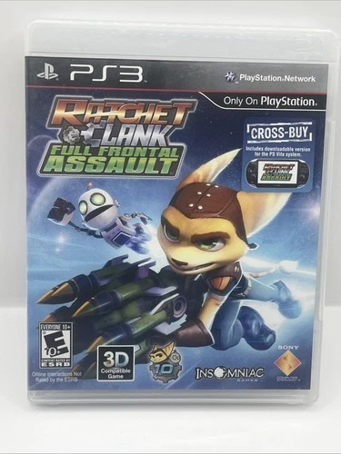 Ratchet & Clank: Full Frontal Assault (PlayStation 3) Complete Tested Working